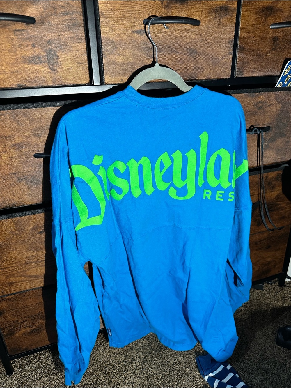 Disneyland Resort Spirit Jersey - Bright Blue/Neon Green